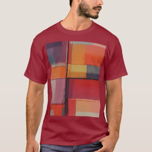 Camiseta Arte abstracto de composición moderna
