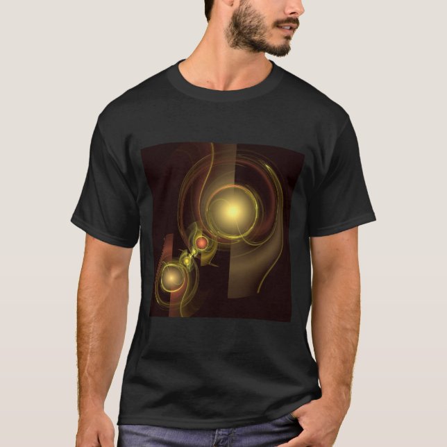 Camiseta Arte abstracto de conexión íntima (Anverso)