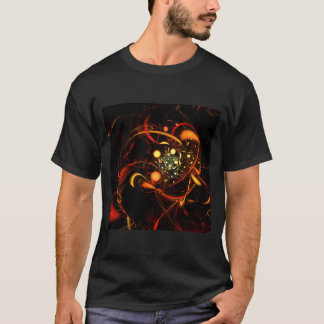 Camiseta Arte abstracto de latido
