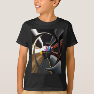 Camiseta Arte abstracto de naturaleza muerta taza de té pap