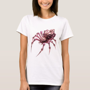 Camiseta Arte abstracto de plata afilada Diseño moderno