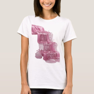 Camiseta Arte abstracto de plata DINÁMICO Impresión de moda