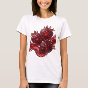 Camiseta Arte abstracto de plata DISEÑO ABSTRACTO abstracto