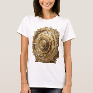 Camiseta ARTE ABSTRACTO de Plata IMPACTANTE Estampa de Moda