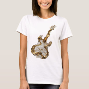 Camiseta Arte abstracto de plata impresionante Diseño abstr