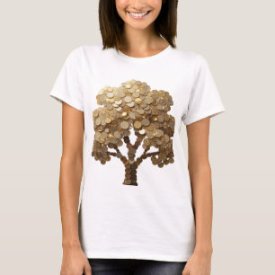 Camiseta Arte abstracto de plata impresionante DISEÑO ABSTR