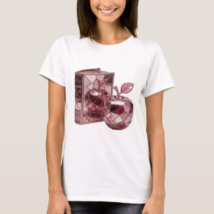 Camiseta Arte abstracto de plata impresionante Diseño gráfi