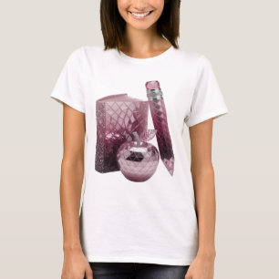 Camiseta Arte abstracto de plata vibrante Diseño moderno v2