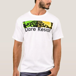 Camiseta Arte abstracto de puntos de polka sin mar en los c