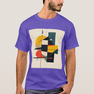 Camiseta Arte abstracto de ritmo industrial 2
