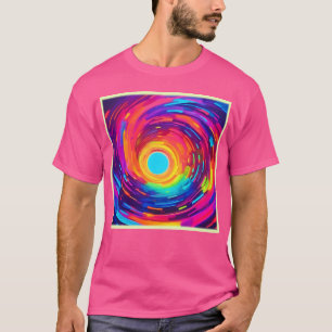 Camiseta Arte abstracto de Swirling Vortex