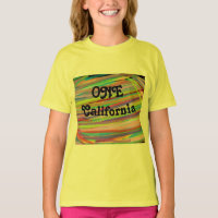 arte abstracto del arcoiris sombreado Una californ