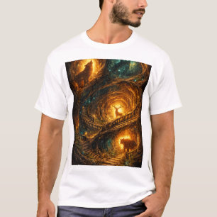 Camiseta Arte abstracto – Diseño minimalista geométrico mod