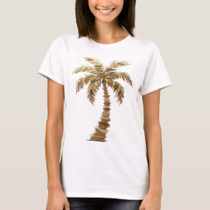 Camiseta Arte abstracto dorado IMPRESIÓN DE MODA v2