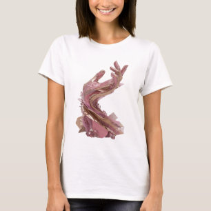 Camiseta Arte abstracto dorado juguetón DISEÑO ABSTRACTO Ar