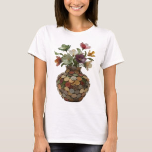 Camiseta ARTE ABSTRACTO Dynamic Silver Impresión de Moda