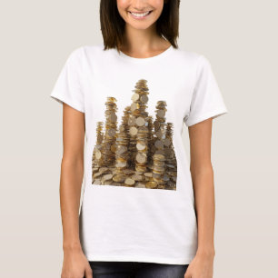 Camiseta Arte abstracto en gris genial Impresión de arte
