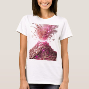 Camiseta ARTE ABSTRACTO Fresco de Plata Diseño Abstracto v2