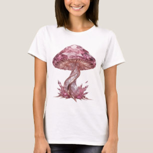 Camiseta Arte abstracto moderno diseño rosa hermoso