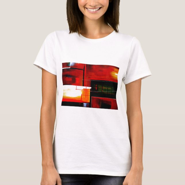 Camiseta Arte abstracto original (Anverso)