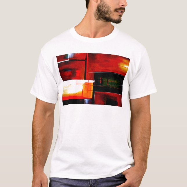 Camiseta Arte abstracto original (Anverso)