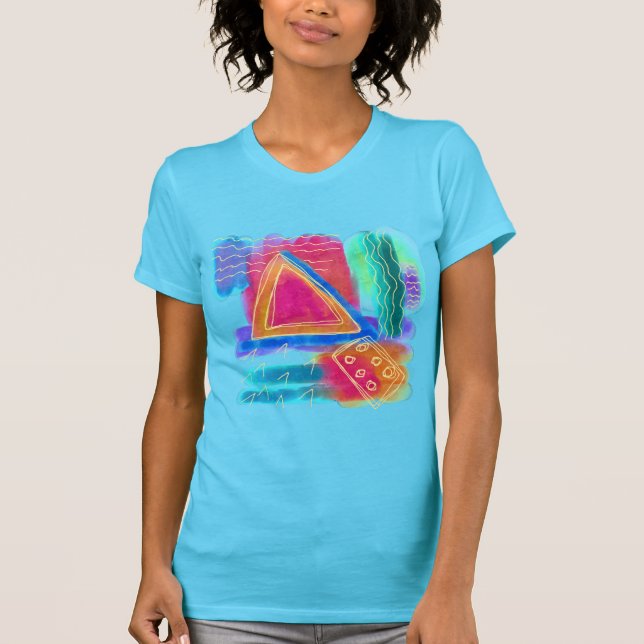 Camiseta Arte abstracto original para usar (Anverso)