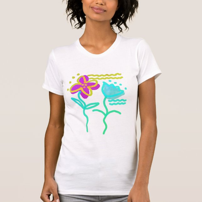 Camiseta Arte abstracto original para usar (Anverso)