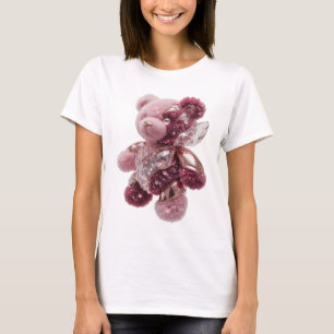 Camiseta Arte abstracto plateado atractivo Diseño abstracto