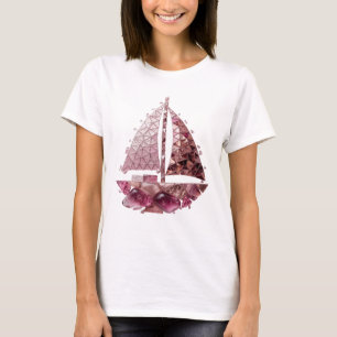 Camiseta ARTE ABSTRACTO plateado CAPTIVANTE Diseño gráfico