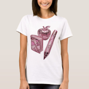 Camiseta Arte abstracto plateado con diseño abstracto v3