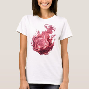 Camiseta Arte abstracto plateado icónico Diseño gráfico