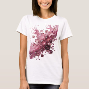 Camiseta Arte ABSTRACTO plateado llamativo Arte portable v2