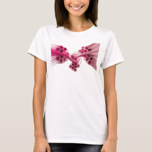 Camiseta ARTE ABSTRACTO Rosa ATREVIDO Impresión de moda