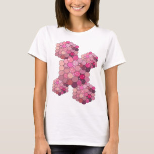 Camiseta ARTE ABSTRACTO Rosa Moderno Diseño Gráfico
