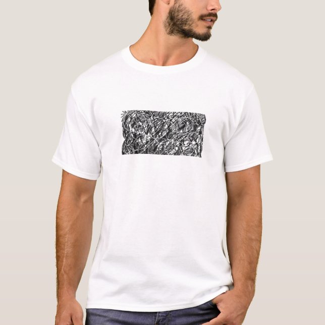 Camiseta Arte abstracto Rush of Time (Anverso)