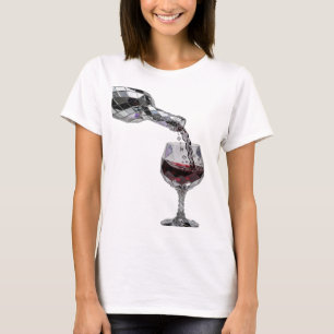 Camiseta ARTE ABSTRACTO Vibrante Plata Impresión de Moda v4