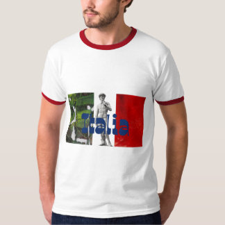 Camiseta Arte abstracto vintage de Italia y David de Miguel