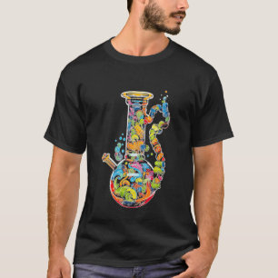 Camiseta Arte abstracto y alucinante de humo de remolino co