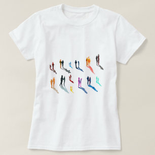 Camiseta Arte acuarela arte fino