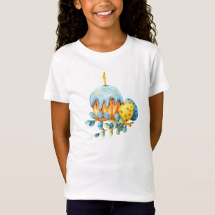 Camiseta Arte acuarela de la celebración de Pascua