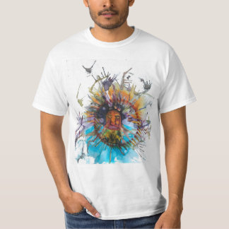 Camiseta Arte acuático experimental