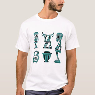 Camiseta Arte africano abstracto moderno contemporáneo