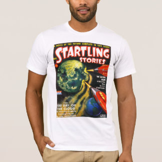 Camiseta Arte ALARMANTE de la portada de revista de la