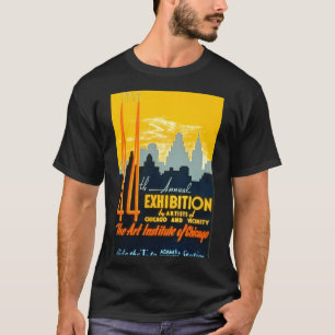 Camiseta Arte Americano Diseño - Instituto de Arte de Chic