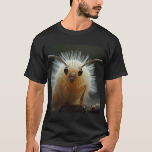 Camiseta Arte animal de gusano de seda