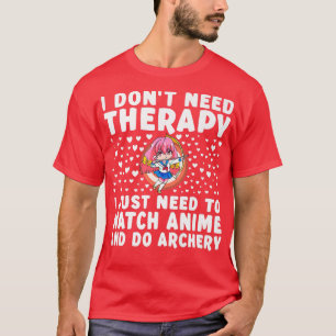Camiseta Arte anime para Chicas adolescentes mujeres Arquer