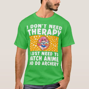 Camiseta Arte anime para Chicas adolescentes mujeres Arquer