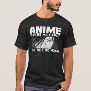 Camiseta Arte Anime Para Mujeres Chicas Adolescentes Hombre