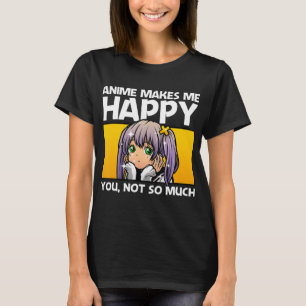 Camiseta Arte Anime Para Mujeres Chicas Adolescentes Hombre