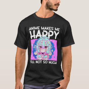 Camiseta Arte Anime Para Mujeres Chicas Adolescentes Hombre